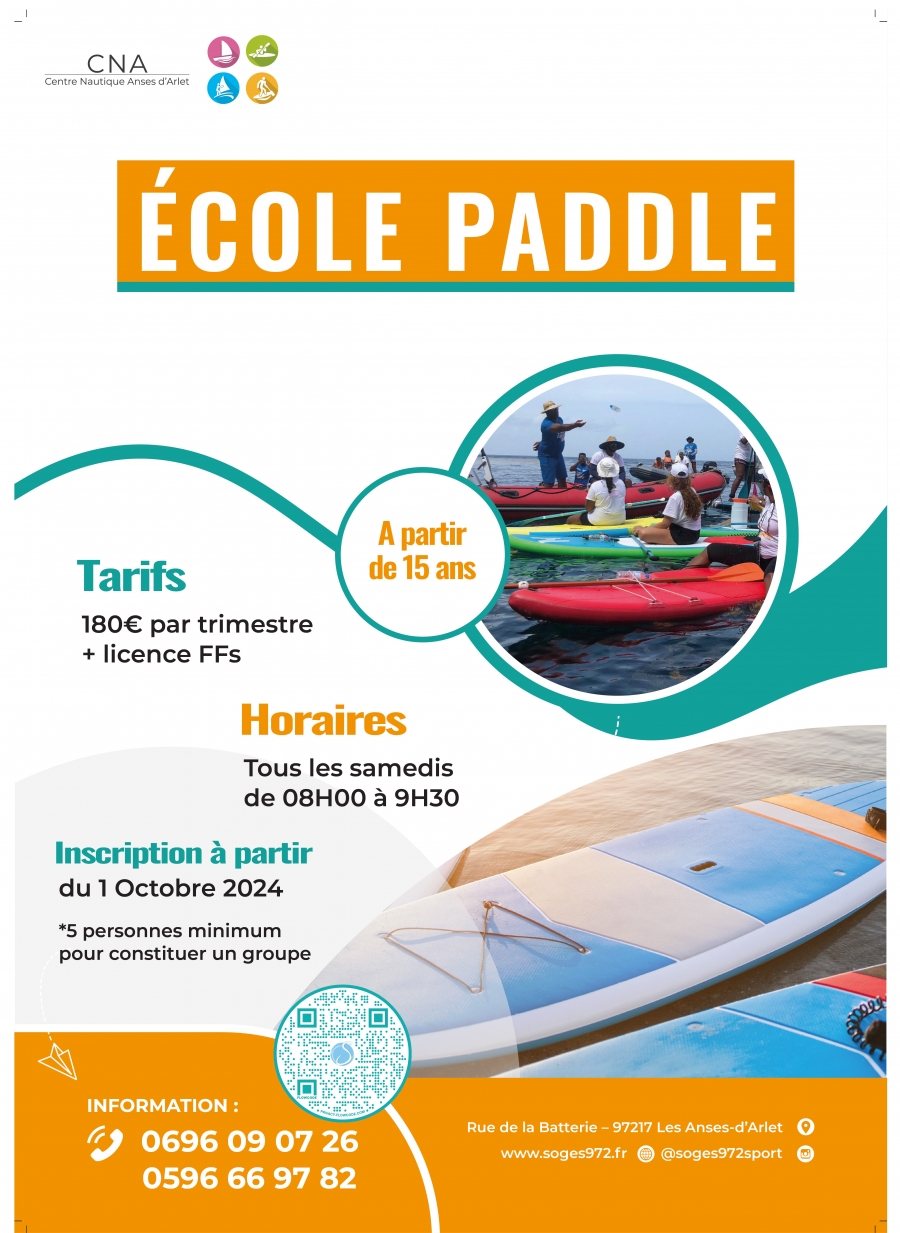 ECOLE PADDLE